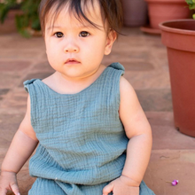 Load image into Gallery viewer, Ocean Romper - Muslin - Ella and Jo
