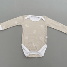 Load image into Gallery viewer, Beige Sun - Long Sleeve Onesie - Ella and Jo
