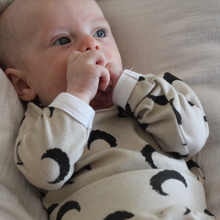 Load image into Gallery viewer, Black Moon - Long Sleeve Onesie - Ella and Jo
