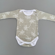 Load image into Gallery viewer, Flower onesie - Long Sleeve - Ella and Jo
