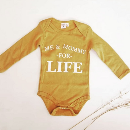 Me & Mommy for Life onesie - Long Sleeve - Ella and Jo