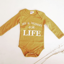 Load image into Gallery viewer, Me &amp; Mommy for Life onesie - Long Sleeve - Ella and Jo
