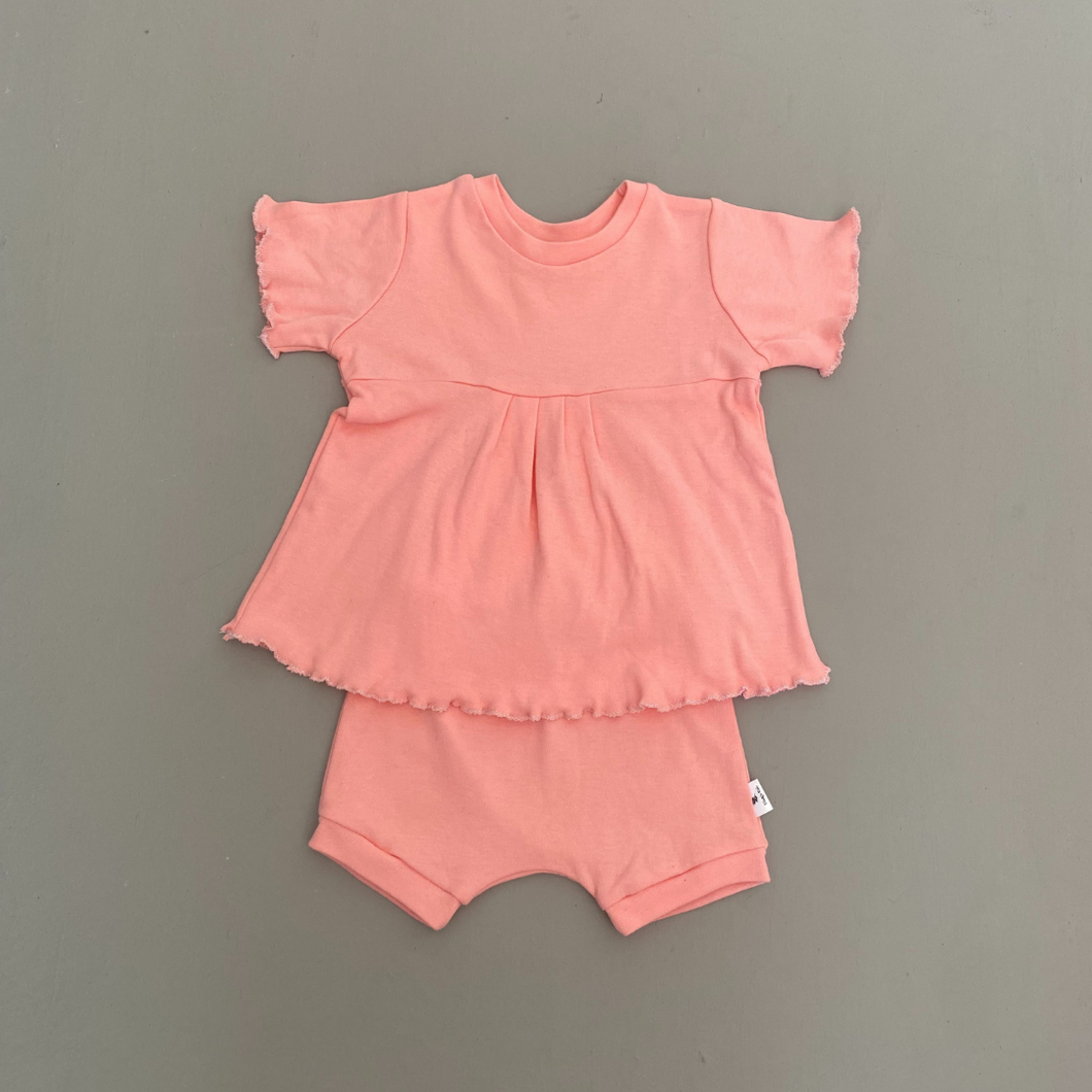 Peach Summer set - Ella and Jo