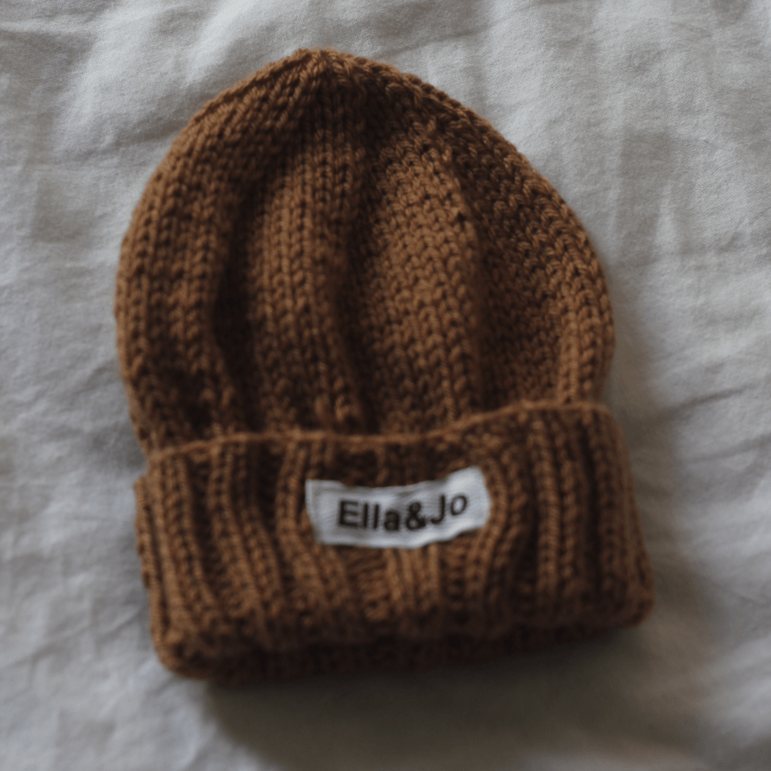 Rib Beanie - Ella and Jo
