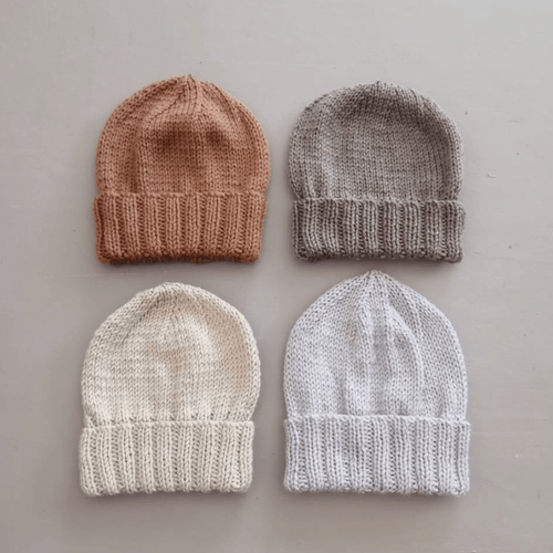 Beanie - Rib - Ella and Jo