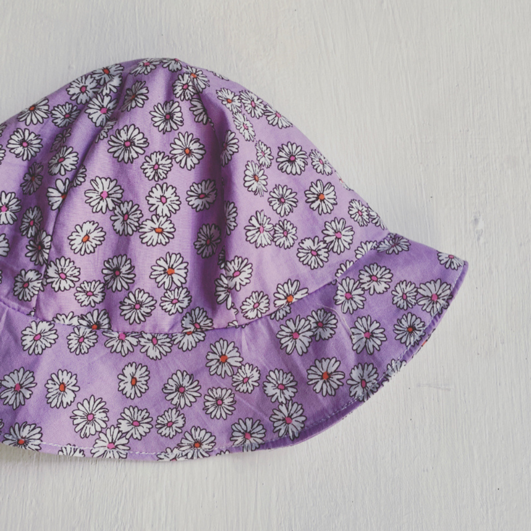 Lilac Daisy Sun Hat