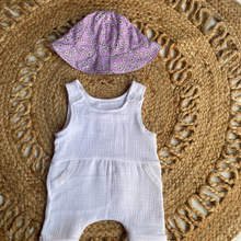 Load image into Gallery viewer, Lilac Daisy Sun Hat
